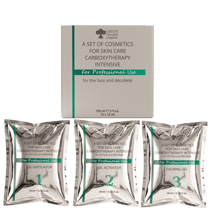 Kosmetikset zur Hautpflege Carboxytherapie Intensiv für Gesicht und Dekolleté, 150 ml