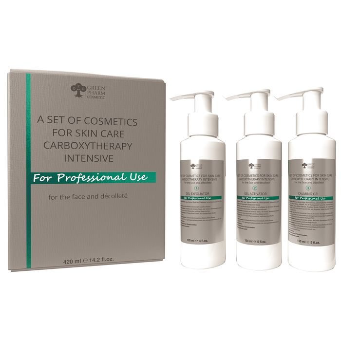 Kosmetikset zur Hautpflege Carboxytherapie Intensiv für Gesicht und Dekolleté, 420 ml