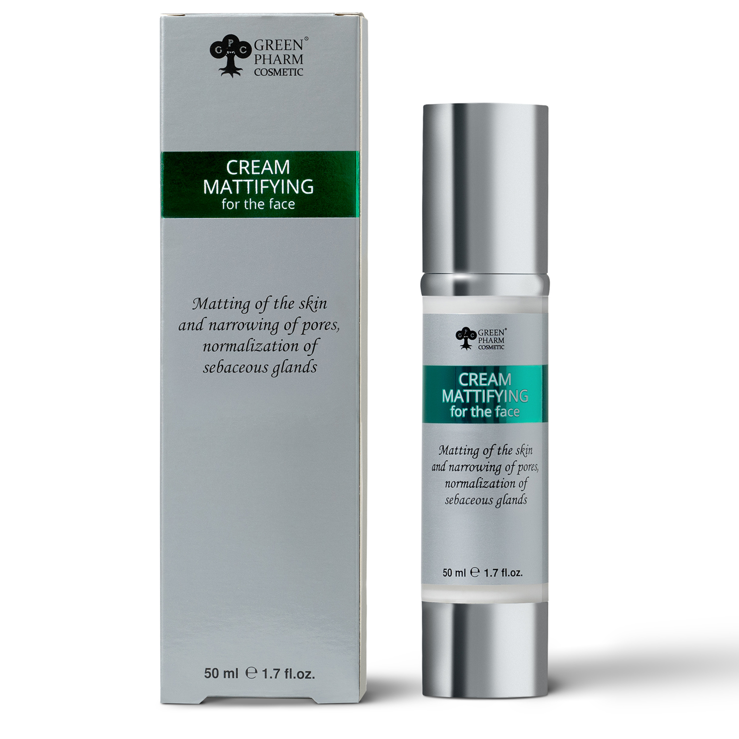 Mattierungscreme für das Gesicht, 50 ml