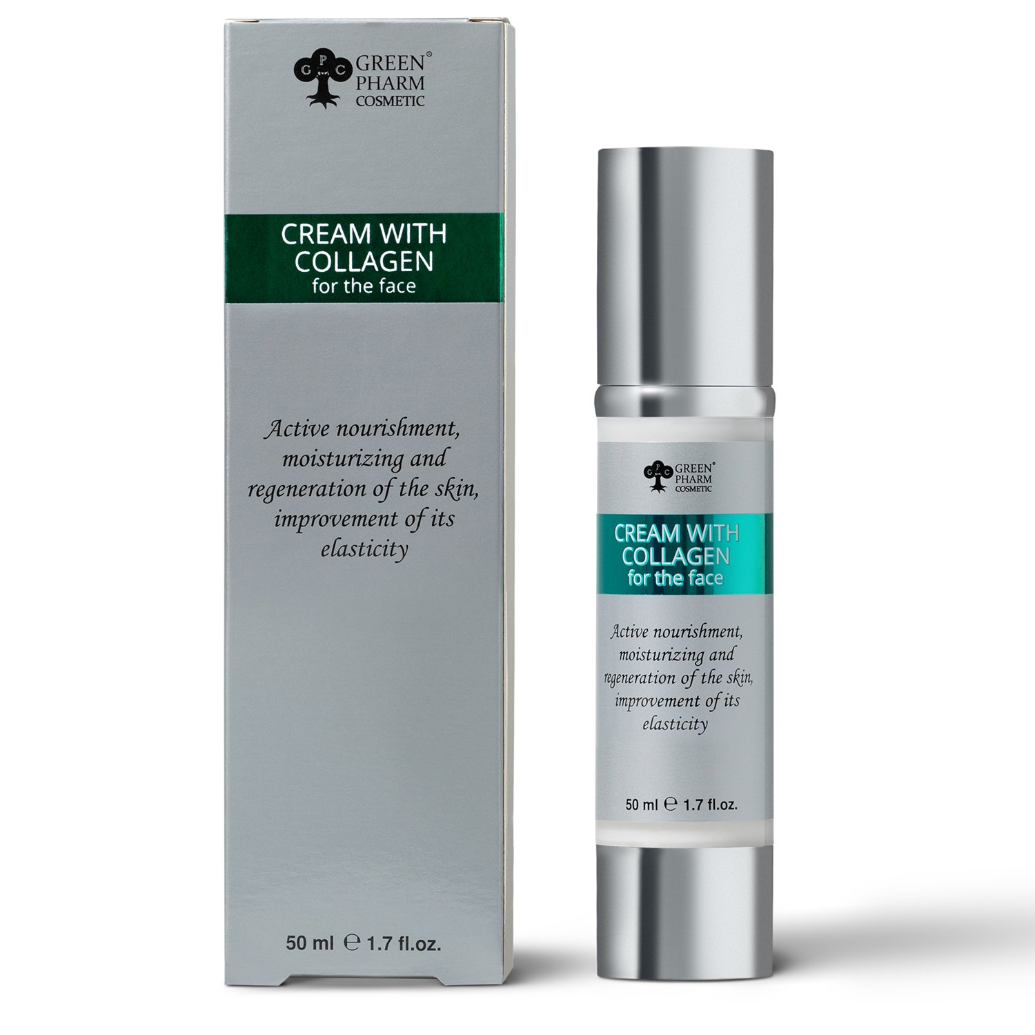 Creme mit Kollagen für das Gesicht, 50 ml