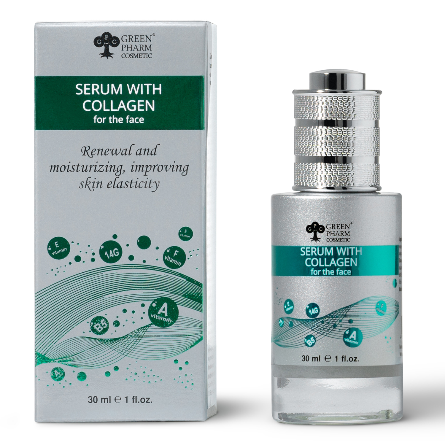 Serum mit Kollagen für das Gesicht, 30 ml