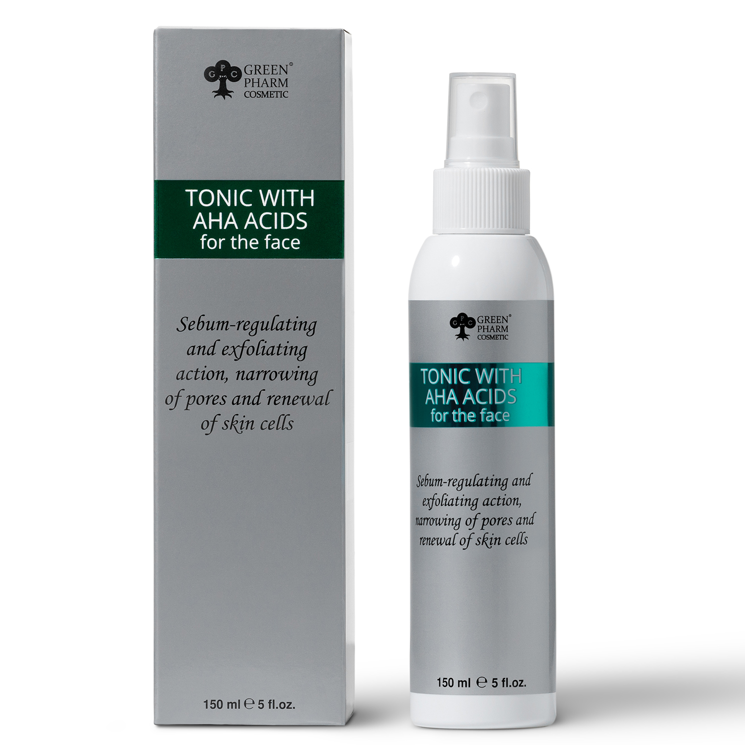 Tonic mit AHA-Säuren für das Gesicht, 150 ml